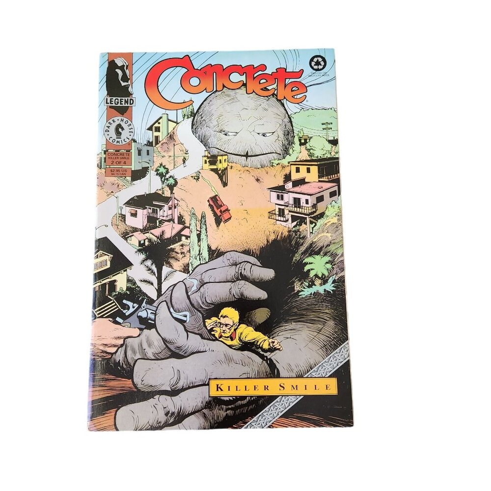 Dark Horse Concrete #2 1994 Comic Book Collector Bagged Boarded